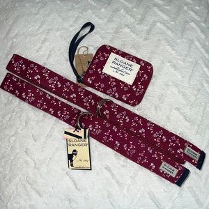 NWT Sloane Ranger wristlet wall & belt sz XS/S (plus one nwot belt at no cost)